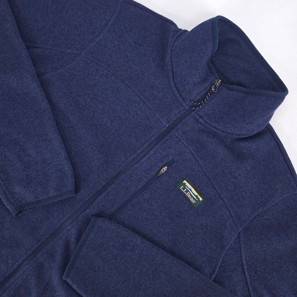 LL Bean Fleece‎ Full Zip Jacket Men's Large Shacket Outdoor Lagenlook Activewear